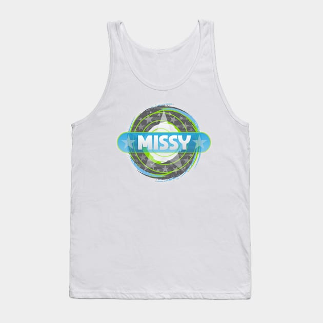 Missy Mug Tank Top by Dale Preston Design